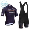 Completo Maglia + Pantaloncino con bretelle 2026 Q36.5 Manica Corta Nero Bambini