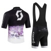 Completo Maglia + Pantaloncino con bretelle 2026 Scott Manica Corta Nero