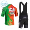 Completo Maglia + Pantaloncino con bretelle 2026 St Michel Manica Corta Arancia Bambini