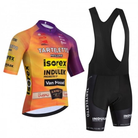 Completo Maglia + Pantaloncino con bretelle 2026 Tarteletto Isorex Manica Corta Giallo Completo Maglia + Pantaloncino con bretelle 2026 Tarteletto Isorex Manica Corta Giallo