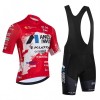 Completo Maglia + Pantaloncino con bretelle 2026 Ukyo Manica Corta Rosso