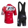 Completo Maglia + Pantaloncino con bretelle 2026 Ukyo Manica Corta Rosso
