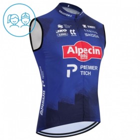 Gilet 2026 Alpecin Premier Tech Blu Bambini