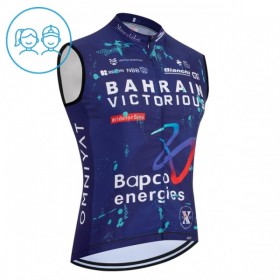 Gilet 2026 Bahrain Victorious Blu Bambini