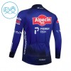 Maglia 2026 Alpecin Premier Tech Manica Lunga Blu Bambini