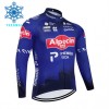 Maglia 2026 Alpecin Premier Tech Manica Lunga Winter Invernale Blu Maglia 2026 Alpecin Premier Tech Manica Lunga Winter Invernale Blu