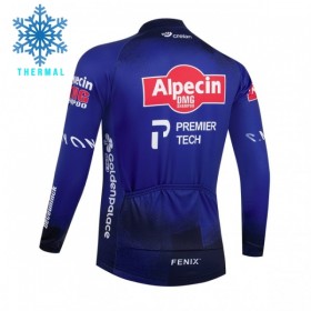 Maglia 2026 Alpecin Premier Tech Manica Lunga Winter Invernale Blu