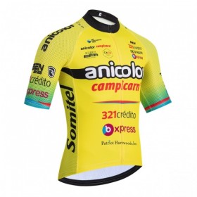 Maglia 2026 Anicolor Campicarn Manica Corta Giallo