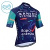 Maglia 2026 Bahrain Victorious Manica Corta Blu Bambini