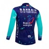 Maglia 2026 Bahrain Victorious Manica Lunga Blu