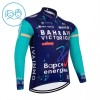 Maglia 2026 Bahrain Victorious Manica Lunga Blu Bambini Maglia 2026 Bahrain Victorious Manica Lunga Blu Bambini