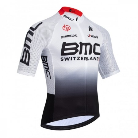 Maglia 2026 BMC Switzerland Manica Corta Bianco