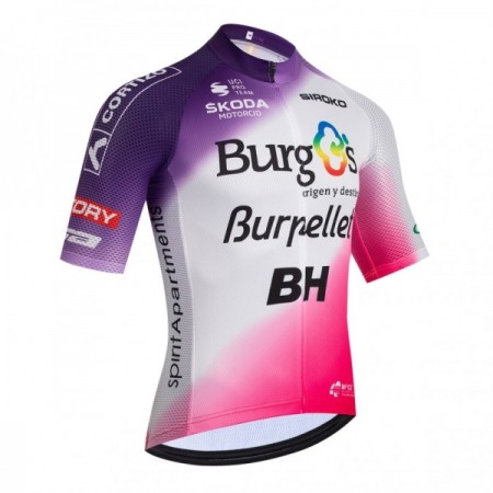 Maglia 2026 Burgos Burpellet BH Manica Corta Rosso Maglia 2026 Burgos Burpellet BH Manica Corta Rosso