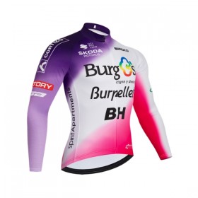 Maglia 2026 Burgos Burpellet BH Manica Lunga Rosso