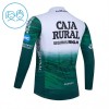 Maglia 2026 Caja Rural Seguros RGA Manica Lunga Verde Bambini