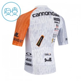 Maglia 2026 Cannondale Manica Corta Bianco Bambini