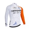 Maglia 2026 Cannondale Manica Lunga Bianco Maglia 2026 Cannondale Manica Lunga Bianco