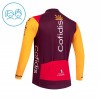 Maglia 2026 Cofidis Manica Lunga Rosso Bambini