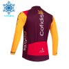 Maglia 2026 Cofidis Manica Lunga Winter Invernale Rosso