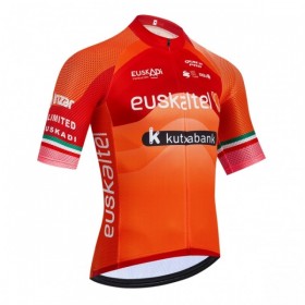 Maglia 2026 Euskaltel Euskadi Manica Corta Arancia