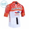 Maglia 2026 INEOS Grenadiers Manica Corta Rosso Bambini