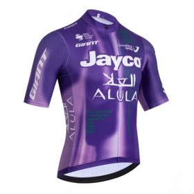 Maglia 2026 Jayco Alula Purple Manica Corta