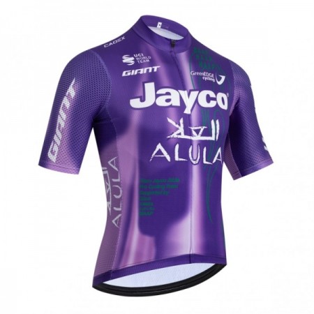 Maglia 2026 Jayco Alula Purple Manica Corta Maglia 2026 Jayco Alula Purple Manica Corta