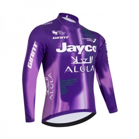 Maglia 2026 Jayco Alula Purple Manica Lunga Maglia 2026 Jayco Alula Purple Manica Lunga