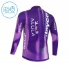 Maglia 2026 Jayco Alula Purple Manica Lunga Bambini