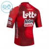 Maglia 2026 Lotto Intermarche Manica Corta Rosso Bambini