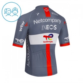 Maglia 2026 Netcompany Ineos Gray Manica Corta Bambini