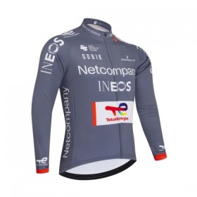 Maglia 2026 Netcompany Ineos Gray Manica Lunga