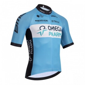 Maglia 2026 Omega Pharma Manica Corta Blu