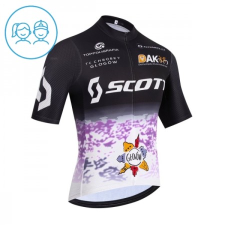 Maglia 2026 Scott Manica Corta Nero Bambini Maglia 2026 Scott Manica Corta Nero Bambini