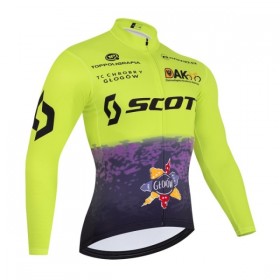 Maglia 2026 Scott Manica Lunga Verde