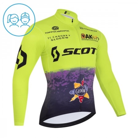Maglia 2026 Scott Manica Lunga Verde Bambini Maglia 2026 Scott Manica Lunga Verde Bambini