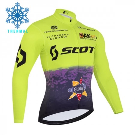 Maglia 2026 Scott Manica Lunga Winter Invernale Verde Maglia 2026 Scott Manica Lunga Winter Invernale Verde