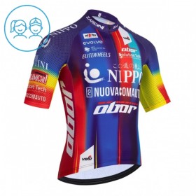 Maglia 2026 Solution Tech NIPPO Rali Manica Corta Blu Bambini