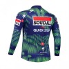 Maglia 2026 Soudal Quick Step Manica Lunga Blu