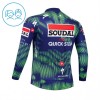 Maglia 2026 Soudal Quick Step Manica Lunga Blu Bambini