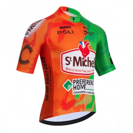 Maglia 2026 St Michel Manica Corta Arancia Maglia 2026 St Michel Manica Corta Arancia