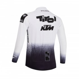 Maglia 2026 Tirol KTM Manica Lunga Bianco