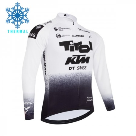 Maglia 2026 Tirol KTM Manica Lunga Winter Invernale Bianco Maglia 2026 Tirol KTM Manica Lunga Winter Invernale Bianco