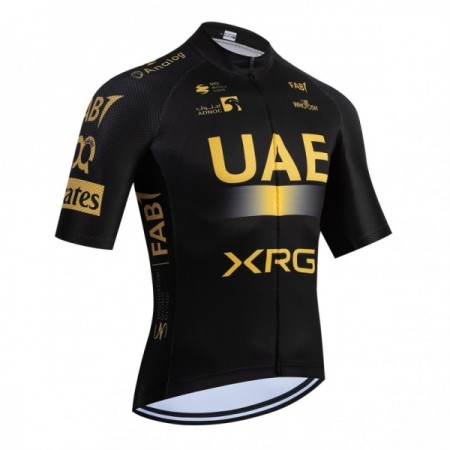 Maglia 2026 UAE TEAM EMIRATES XRG Manica Corta Giallo Maglia 2026 UAE TEAM EMIRATES XRG Manica Corta Giallo