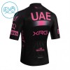 Maglia 2026 UAE TEAM EMIRATES XRG Manica Corta Rosa Bambini