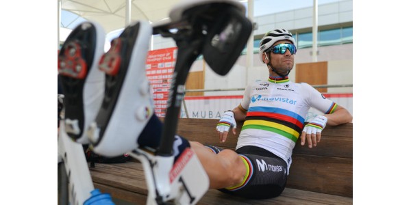 Valverde è ancora un ciclista potente Valverde è ancora un ciclista potente